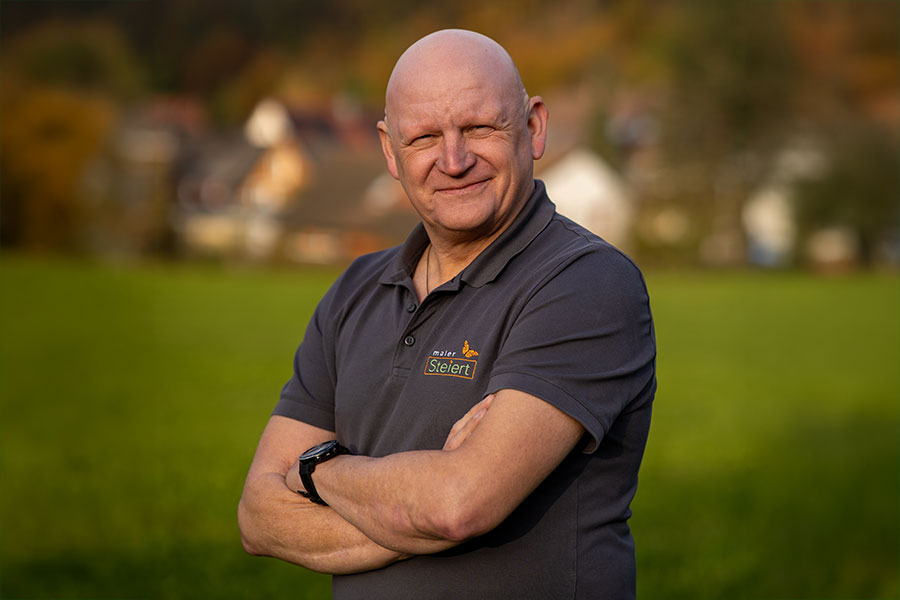Holger Steiert, Malermeister und Geschäftsführer von Maler Steiert
